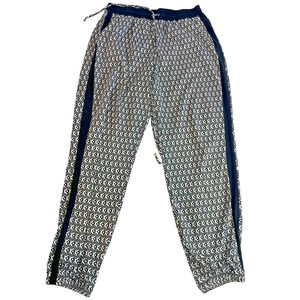 Collective Concepts Petite Jogger Pants Geometric Print Drawstring Women’s PL